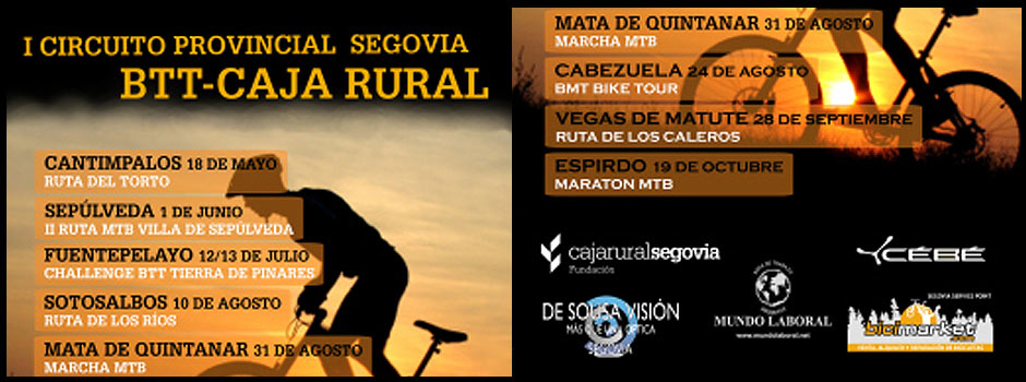 Carrera Primer Circuito BTT Fundación Caja Rural