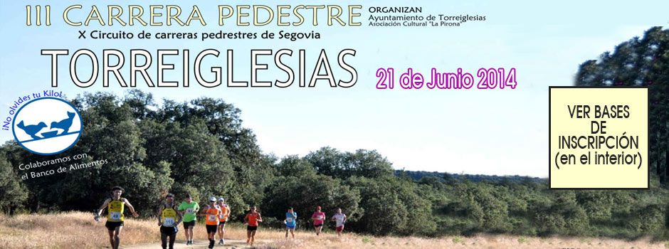 III Carrera Pedestre de La Pirona